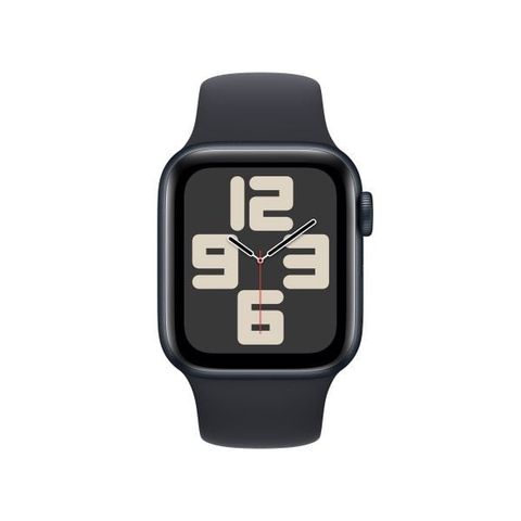 Apple Watch SE GPS 44mm Midnight Viền Aluminium Dây Midnight Sport Band - M/L