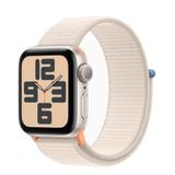 Apple Watch SE GPS 40mm Starlight Viền Aluminium Dây Starlight Sport Loop