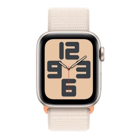 Apple Watch SE GPS 40mm Starlight Viền Aluminium Dây Starlight Sport Loop