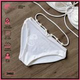  Bikini 2 Mảnh Áo Cúp Ngực Thắt Dây Đính Ngọc GECKO 2M62 