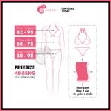  Bikini 2 Mảnh 6 Khoen Tam Giác Quần Tăng Đơ GECKO 2M32 