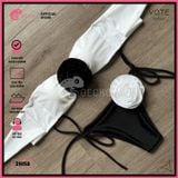  Bikini 2 Mảnh Cúp Ngực Kèm Hoa Gợi Cảm GECKO 2M58 