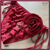  Bikini 2 Mảnh Bèo Tấng Phối Khoen Dễ Thương GECKO 2M29 