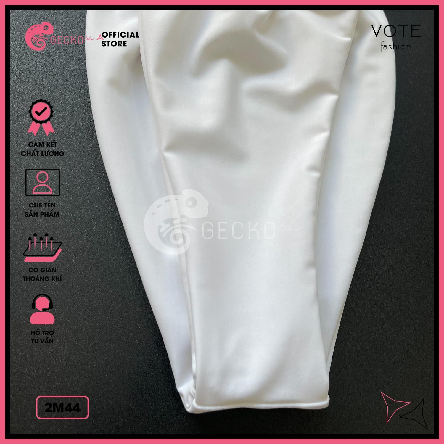  Bikini 2 Mảnh Áo Bèo Quần Nhỏ Rút Dây GECKO 2M44 