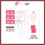 Bikini 2 Mảnh Áo Cúp Ngực Thắt Dây Đính Ngọc GECKO 2M62 