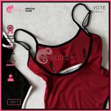  Bikini 1 Mảnh Bodysuit Viền 2 Dây Gợi Cảm GECKO 1M11 