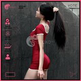  Bikini 1 Mảnh Bodysuit Tay Ngắn Quần Đùi GECKO 1M03 