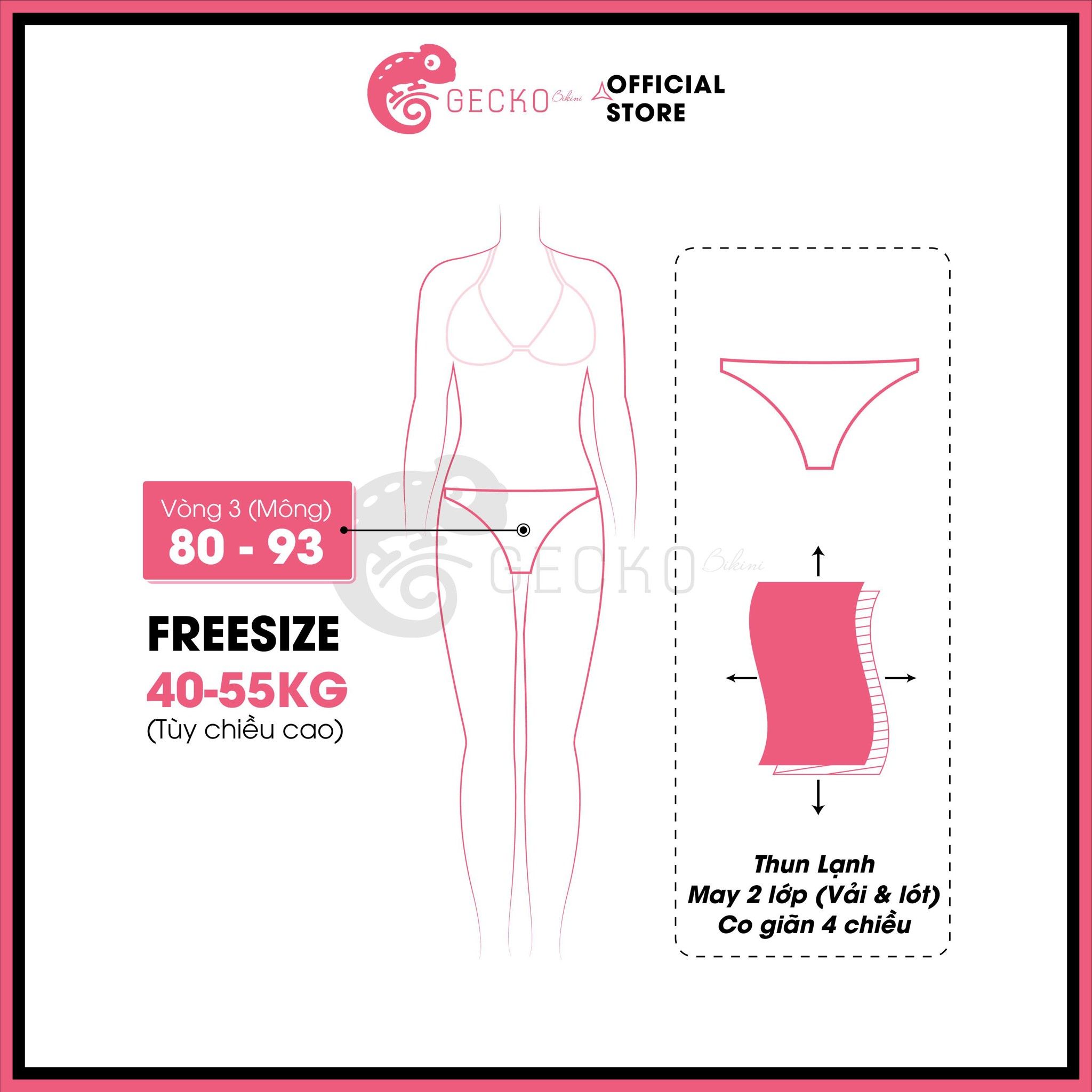  Quần Bikini Lẻ Nữ GECKO 3PK04 