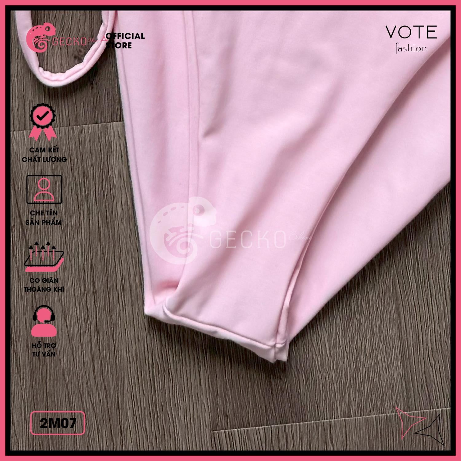  Bikini 2 Mảnh Áo Nơ Xinh Xắn GECKO 2M07 