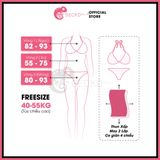  Bikini 2 Áo Crotop Phối Quần Đùi Thun Gân GECKO 2M34 