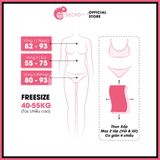  Bikini 2 Mảnh Tam Giác Thun Vằn Xốp Nhật Phối 6 Khoen GECKO 2M35 