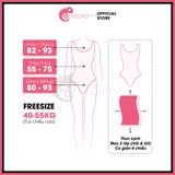  Bikini 1 Mảnh Bèo Trễ Vai Dễ Thương Quần Xẻ Cao GECKO 1M05 