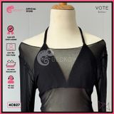  Combo 3 Món Bikini Xốp Nhật Áo Lưới Trễ Vai Dáng Ngắn GECKO 4CB27 
