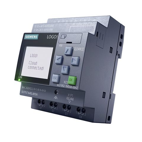 6ED1052-1MD08-0BA2 - LOGO! 12/24RCE Module logic 8 DI (4 AI)/4 DQ
