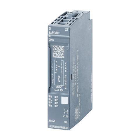 6ES7131-6BF00-0CA0 – SIMATIC ET200SP Digital input module, DI 8x 24 V DC High Feature