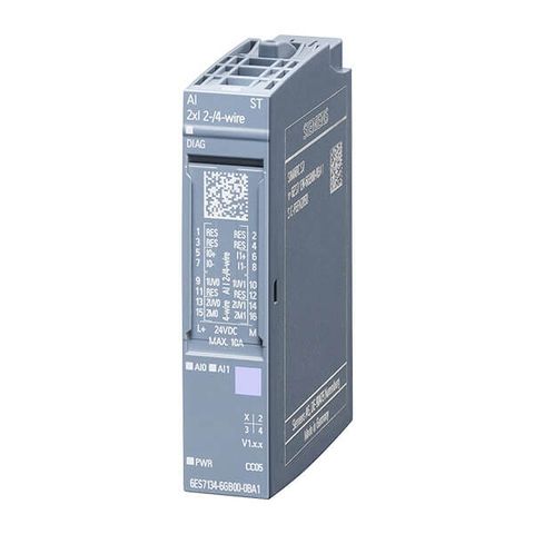 6ES7134-6GB00-0BA1 – SIMATIC ET200SP Analog Input module, AI 2xI 2-/4-wire Standard