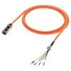 6FX3002-5CK32-1BA0 – Cáp nguồn Servo V90 và động cơ S-1FL6 chiều dài 10M