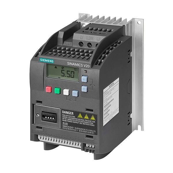 6SL3210-5BE13-7CV0 – Biến tần SINAMICS V20 3P AC380-480V 0,37 kW