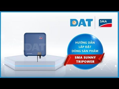 Inverter hòa lưới SMA Sunny Tripower 6kW, 10kW