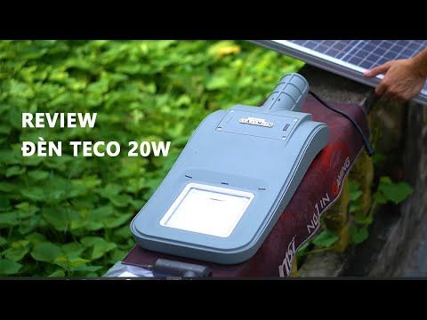 Đèn đường năng lượng mặt trời Sokoyo TECO 20W