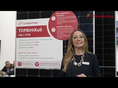 Tấm pin năng lượng mặt trời Canadian Solar 2 mặt kính 590-620W