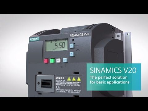 6SL3210-5BE13-7CV0 – Biến tần SINAMICS V20 3P AC380-480V 0,37 kW