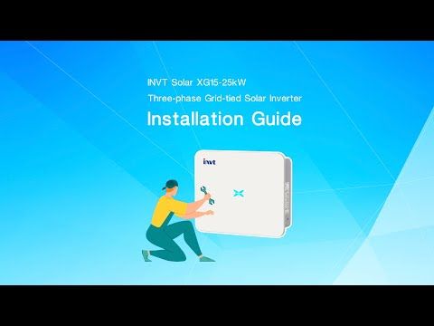 Inverter hòa lưới INVT XG Series 3 pha 20kW