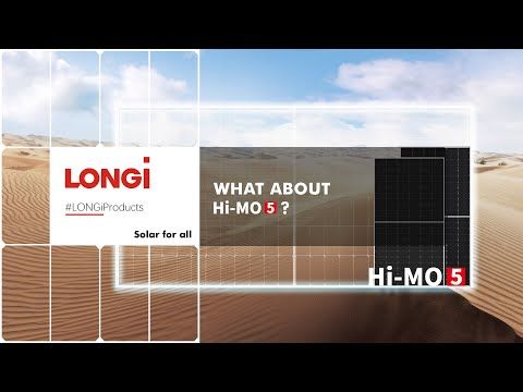 Tấm pin năng lượng mặt trời Longi 2 mặt kính 540-560W