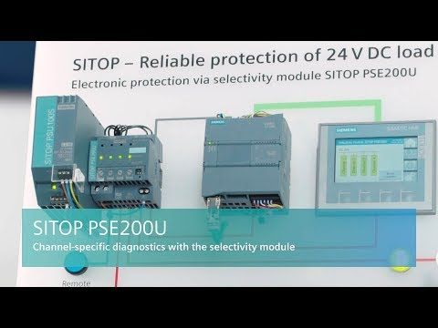 6EP1961-2BA21 – Bộ nguồn SITOP PSE200U 10 A Selectivity