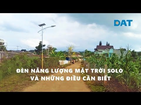 Đèn đường năng lượng mặt trời Sokoyo SOLO 15W