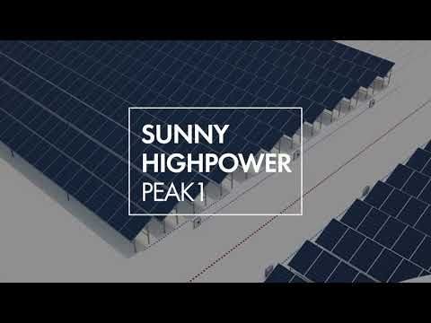 Inverter hòa lưới SMA Sunny Highpower Peak1 75kW