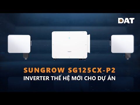 Inverter hòa lưới Sungrow CX Series 3 pha 125kW