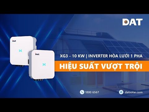 Inverter hòa lưới INVT XG Series 1 pha 10kW