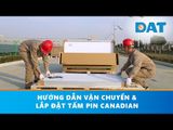 Tấm pin năng lượng mặt trời Canadian Solar 2 mặt kính 640-670W