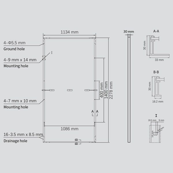 Tấm pin năng lượng mặt trời Astronergy 550W