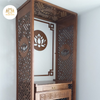 VÁCH NGĂN BÀN THỜ TREO TƯỜNG ĐẸP ĐẶC BIỆT CẮT CNC - MẪU VN12