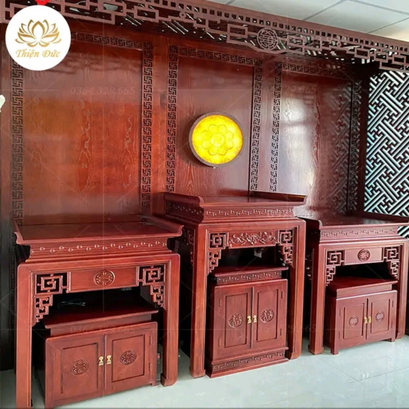  PHÒNG THỜ ĐẸP MẪU PHÒNG THỜ PT12 