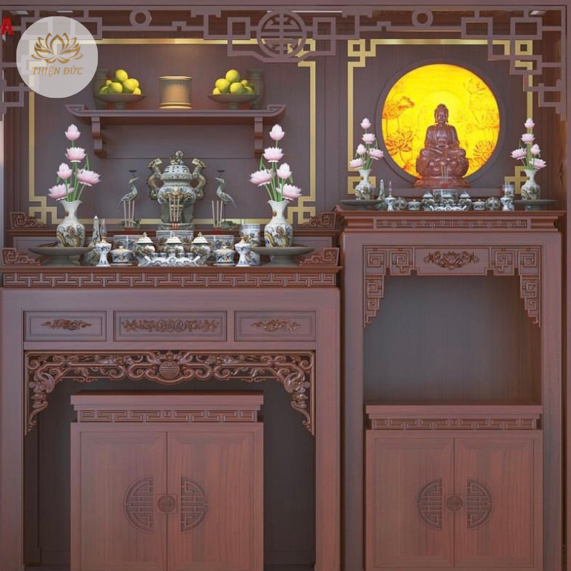  PHÒNG THỜ ĐẸP MẪU PHÒNG THỜ PT14 