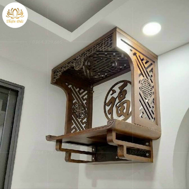  MẪU BÀN THỜ TREO TƯỜNG ĐẸP BTT18 