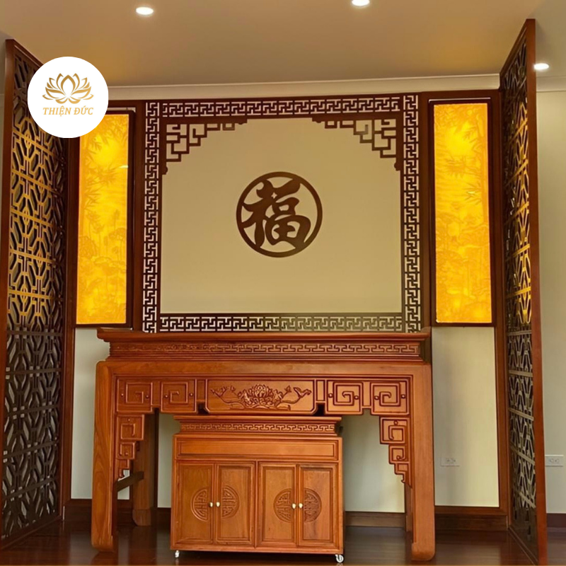  PHÒNG THỜ ĐẸP MẪU PHÒNG THỜ PT19 