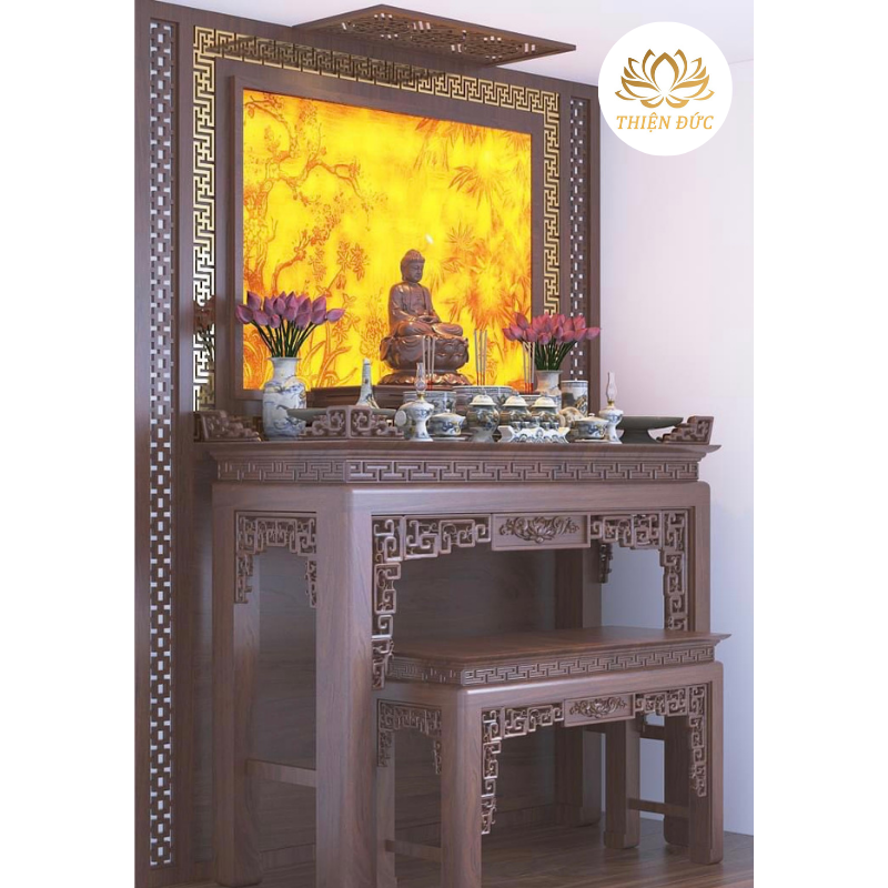 BÀN THỜ ĐẸP MẪU BÀN THỜ CHUNG CƯ ĐẸP BT19 