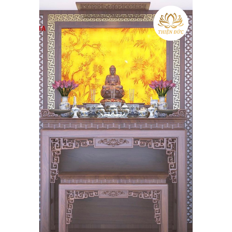  BÀN THỜ ĐẸP MẪU BÀN THỜ CHUNG CƯ ĐẸP BT20 
