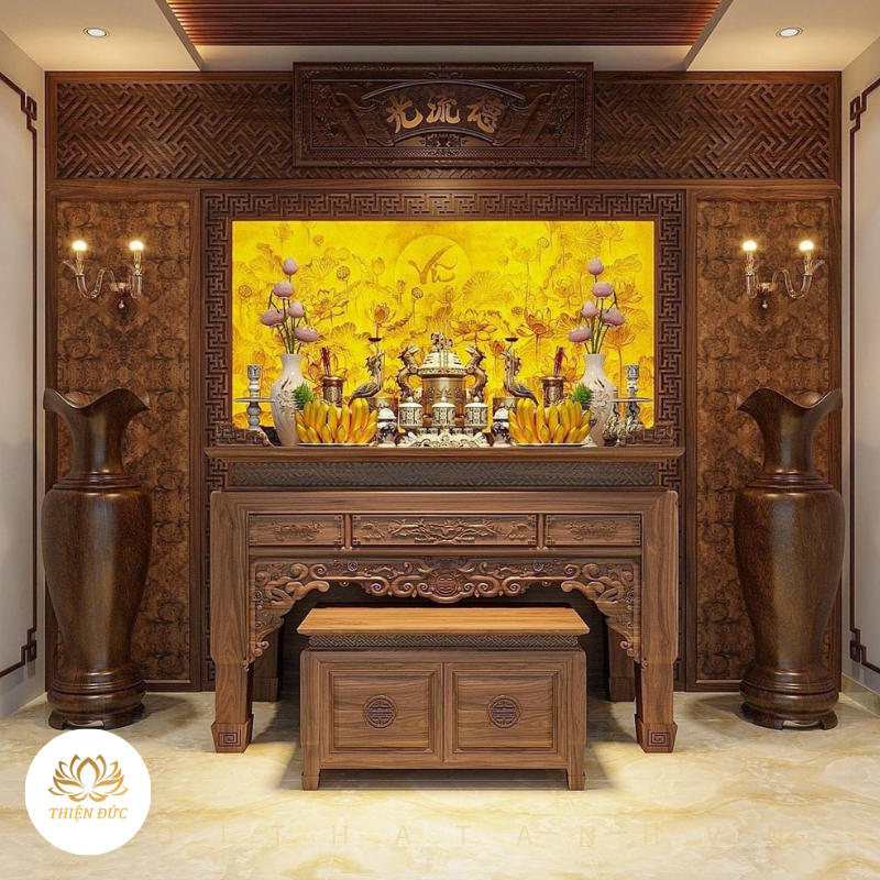  PHÒNG THỜ ĐẸP MẪU PHÒNG THỜ PT20 