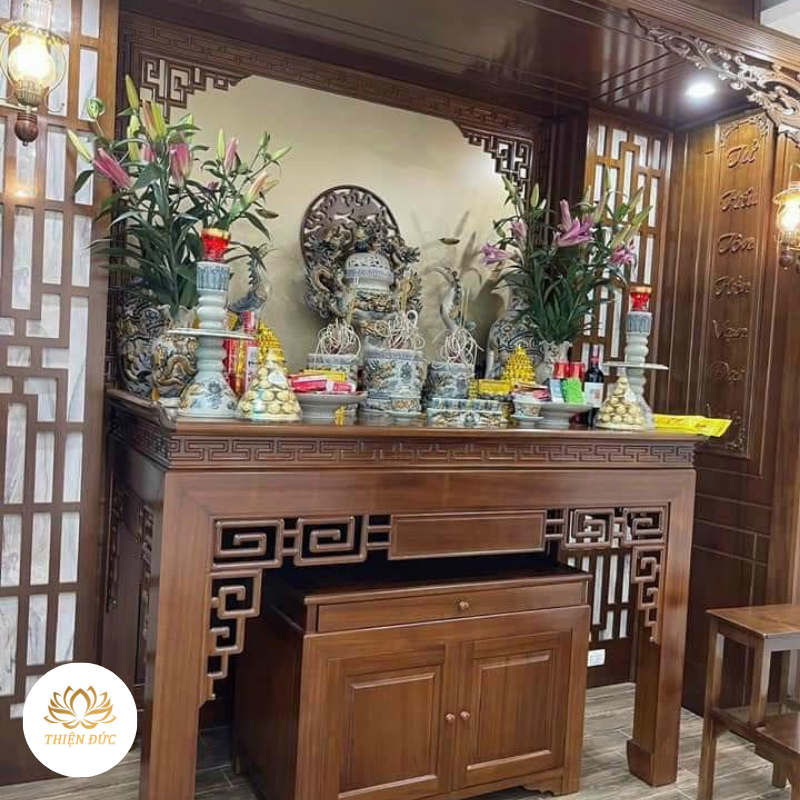  PHÒNG THỜ ĐẸP MẪU PHÒNG THỜ PT24 
