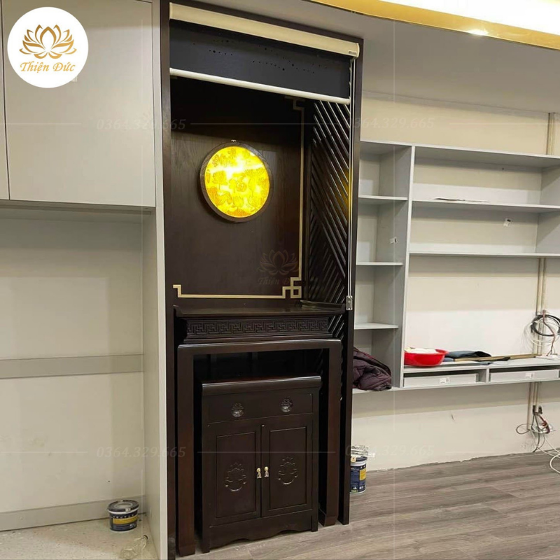  BÀN THỜ ĐẸP MẪU BÀN THỜ CHUNG CƯ ĐẸP BT27 