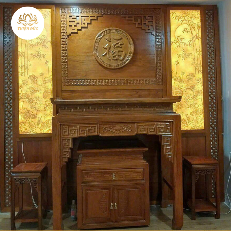  PHÒNG THỜ ĐẸP MẪU PHÒNG THỜ PT28 