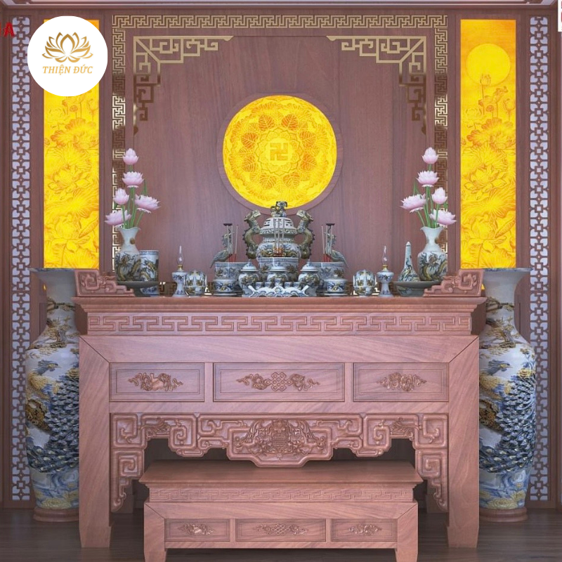  PHÒNG THỜ ĐẸP MẪU PHÒNG THỜ PT29 