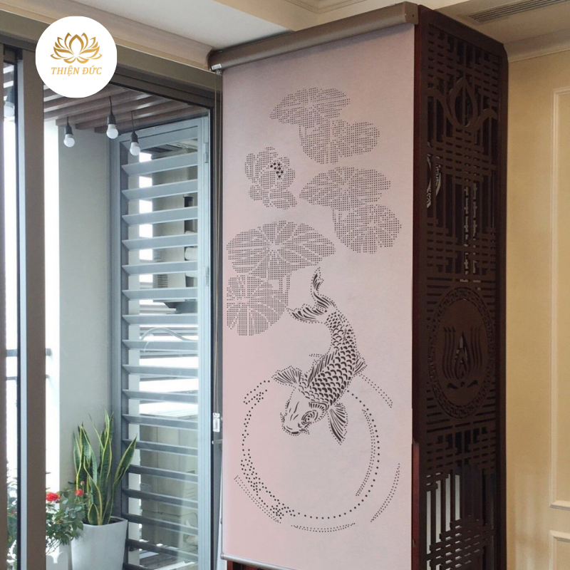  RÈM CHE BÀN THỜ RC33 