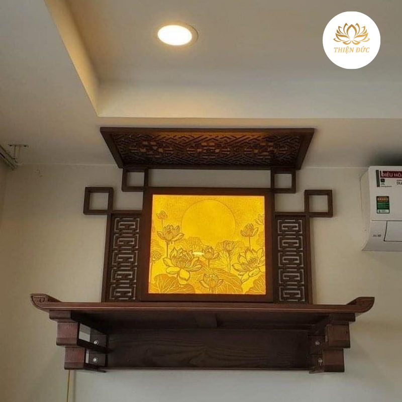 MẪU BÀN THỜ TREO TƯỜNG ĐẸP BTT34 