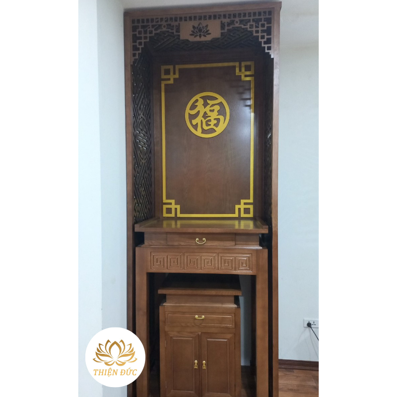  BÀN THỜ ĐẸP MẪU BÀN THỜ CHUNG CƯ ĐẸP BT34 
